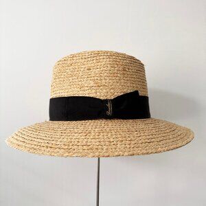 Borsalino Straw Panama Hat, Size 57